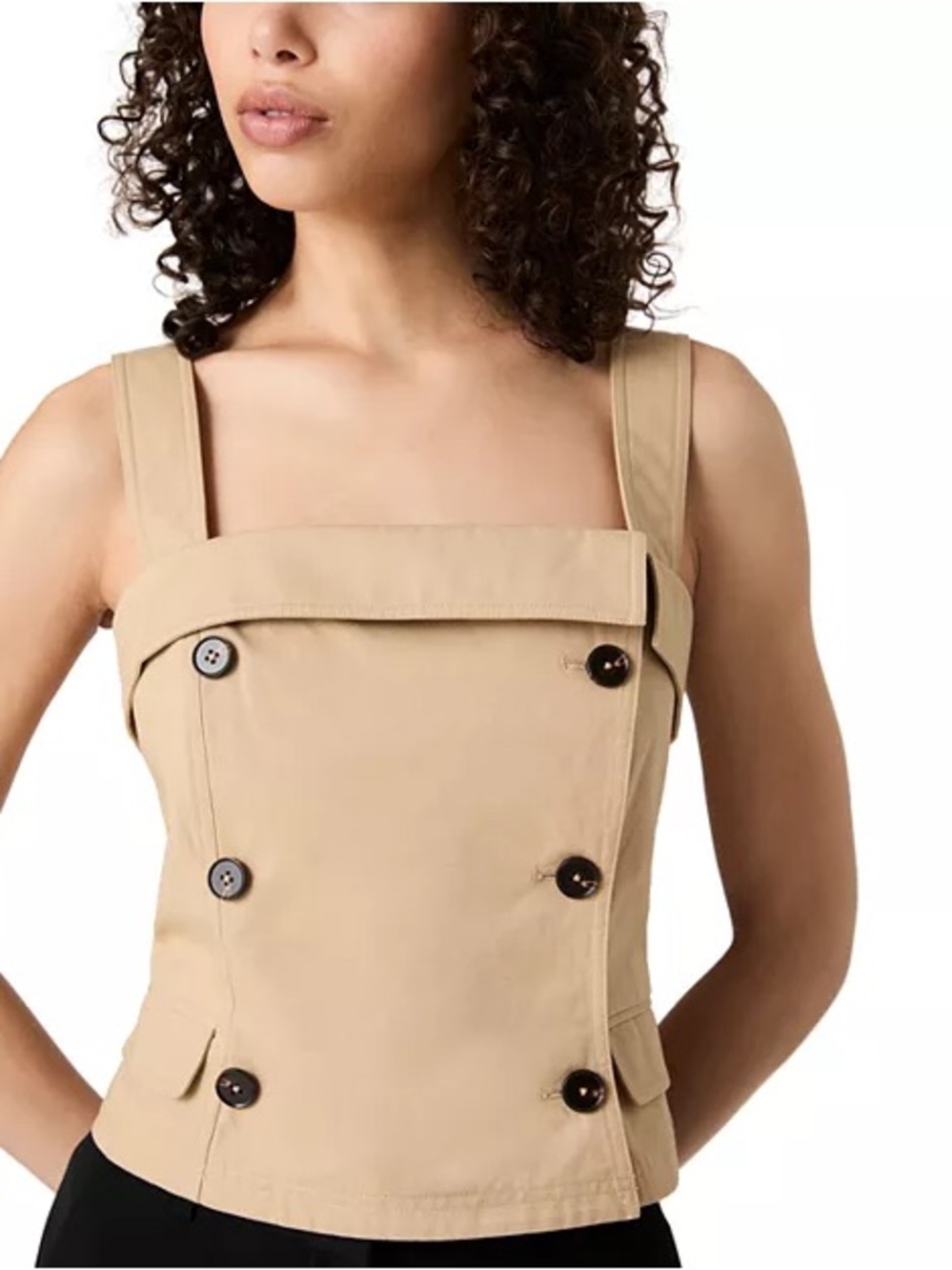 French Connection Light Weight Trench Top